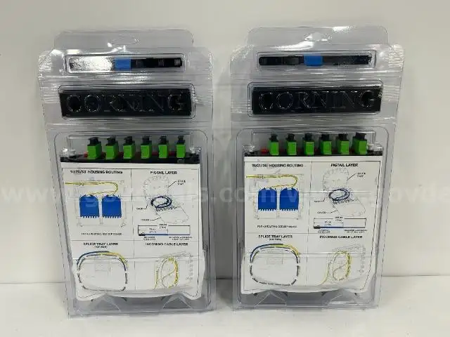 Corning Pigtailed Splice Cassettes
