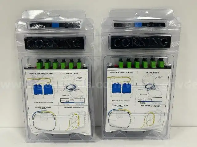 Corning Pigtailed Splice Cassettes