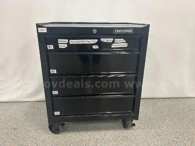 Craftsman 4 Drawer Tool Cabinet