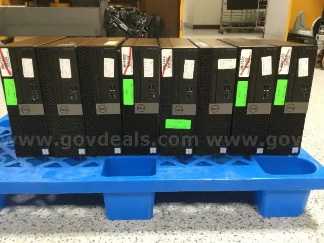 Lot of 8 Dell OptiPlex 7060 SFF with 8th Gen Processors