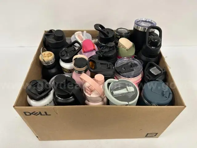 Lot of Beverage Containers