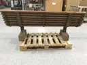 70.5" Wooden Bench