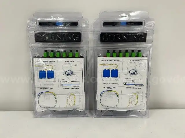 Corning Pigtailed Splice Cassettes