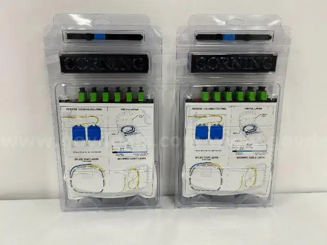 Corning Pigtailed Splice Cassettes