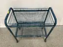 Metal Basket Cart & Table