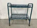 Metal Basket Cart & Table