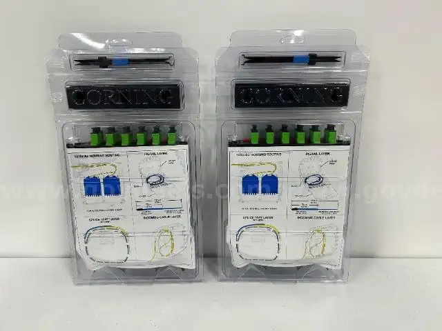 Corning Pigtailed Splice Cassettes