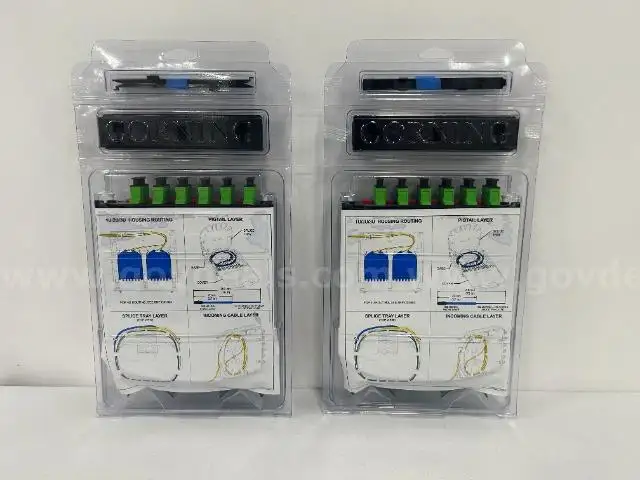 Corning Pigtailed Splice Cassettes