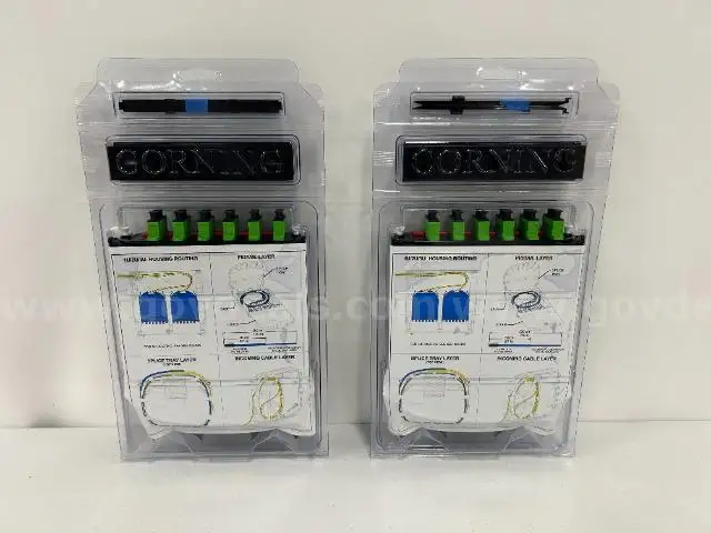 Corning Pigtailed Splice Cassettes