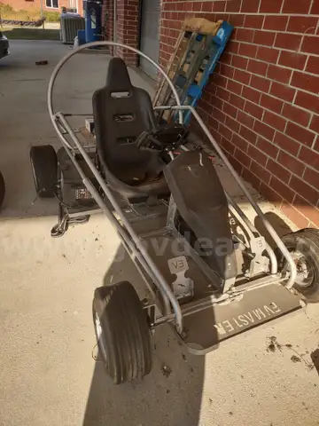 EV Master Electric Go-Kart and Assorted Miscellaneous Parts