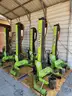 Set of 6 ARI-Hetra 15,000 pound Mobile Column Lifts