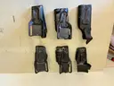 GUN HOLSTERS (MOSTLY SAFARILAND) 6ea.