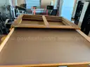 MAYLINE WOOD FLAT FILE CABINET