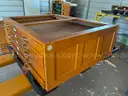 MAYLINE WOOD FLAT FILE CABINET