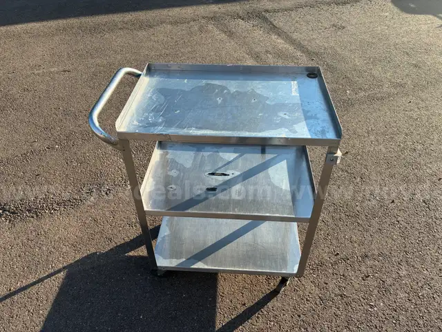 SMALL STAINLESS STEAL CART