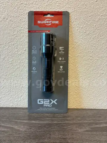 SUREFIRE G2X PRO FLASHLIGHT