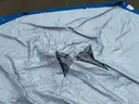 BLUE POP-UP-SHADE CANOPY