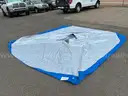 BLUE POP-UP-SHADE CANOPY
