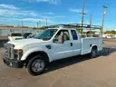 2009 FORD F250 V8 GAS 4X2 PICK-UP UTILITY BODY