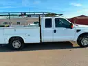 2009 FORD F250 V8 GAS 4X2 PICK-UP UTILITY BODY