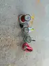 4 VINTAGE FIRE AND RESCUE LIGHTS WITH JUNCTION BOXES