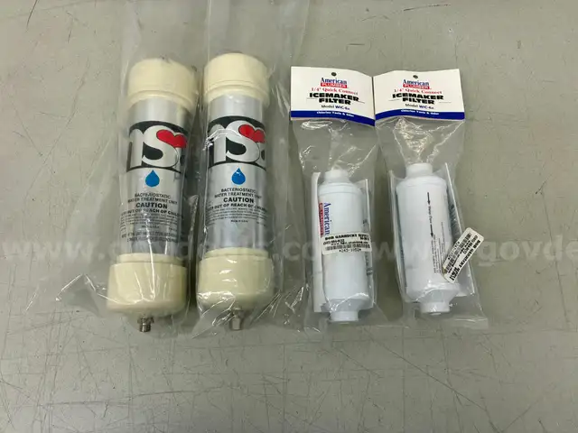 ICEMAKER FILTERS AND WATER TREATMENT UNITS