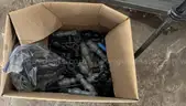 USED FOOSBALL TABLE WITH SPARE PARTS