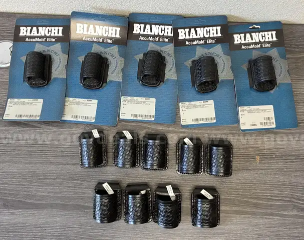 BIANCHI COMPACT LIGHT HOLDERS 5ea NEW 9ea USED