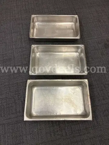 STAINLESS STEEL COOKING PANS