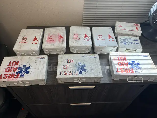 EXPIRED FIRST AID KITS