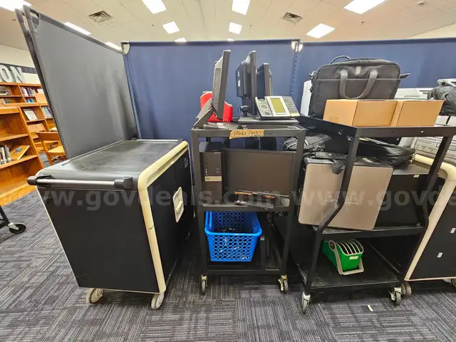Miscellaneous Lot of Computer Materials and Media Equipment