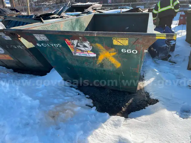 Dumpster - 6 Cubic Yard