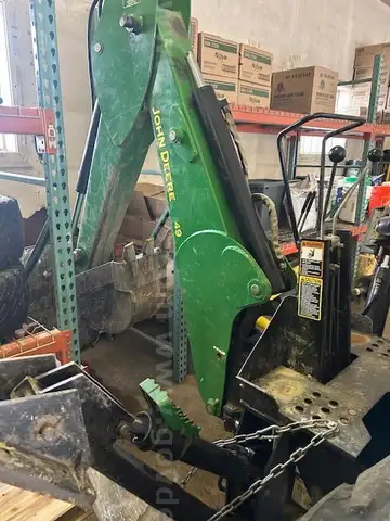 John Deere Backhoe