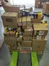 8 pallets of miscellaneous hardware and auto supplies (Hose Clamps, Fuel Cans, Sand paper, etc.)