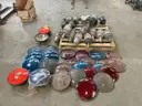 Lot of electric motors, street lighting