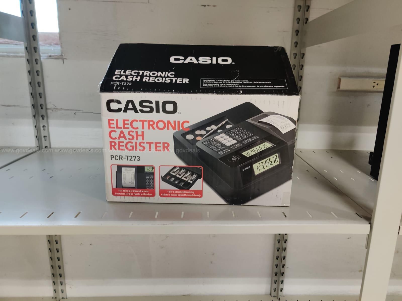 Brand New Casio Cash Register GovDeals