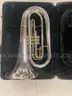 Jupiter Quantum Silver Marching Baritone with Case