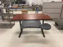 Computer Table with Keyboard and Mouse Tray