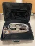 Jupiter Quantum Silver Marching Baritone with Case