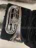 Jupiter Quantum Silver Marching Baritone with Case