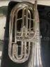 Jupiter Quantum Silver Marching Baritone with Case