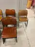 Lot of 40 Bent Plywood Chairs ( 40/4 by David Rowland )