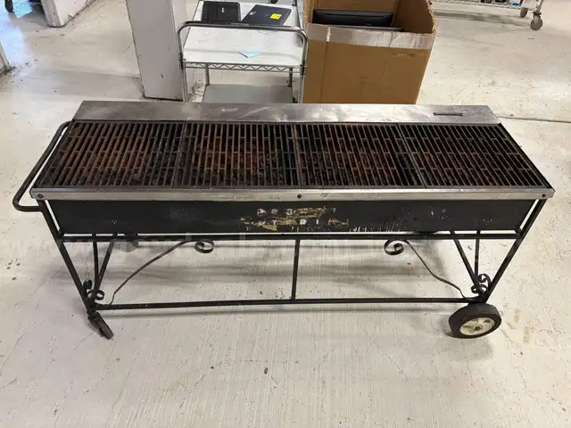 Mobile Four Burner Grill
