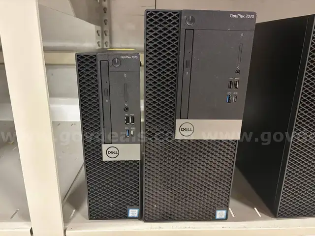 Lot of 2 Used Dell Optiplex 7070