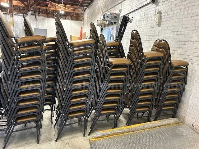 Lot of 88 Stacking Chairs