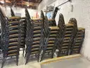 Lot of 88 Stacking Chairs