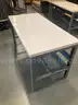 Lot of 2 Heavy Duty Work Tables