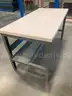 Lot of 2 Heavy Duty Work Tables