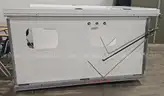 Phoenix Controls Ventilation Fume Hood with Copper Piping and Electrical Connections
