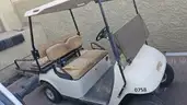(3) Mixed-Use Utility Carts &#x2013; EZGO &#x26; GEM Models with Flatbed and Personnel Seating